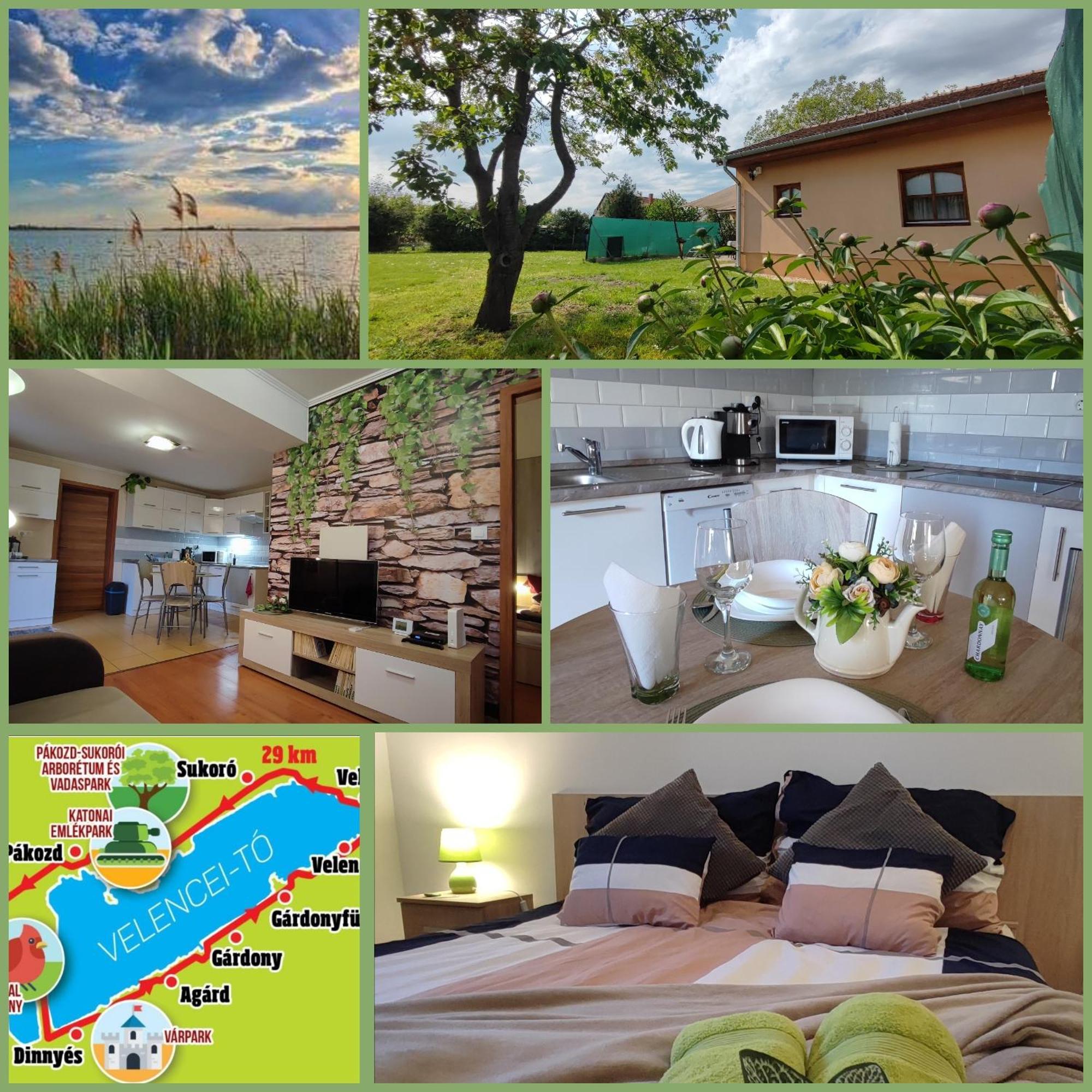 Limonade Apartman Ac Agard Elmenyfuerdo Mellett Gardony Exterior photo